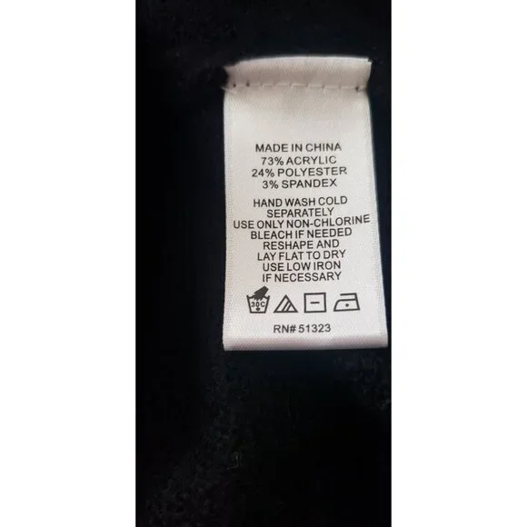 NWT CECE CREW NECK LONG PUFF SLEEVE RHINESTONE BOW KNIT SWEATER SMALL - Picture 11 of 11